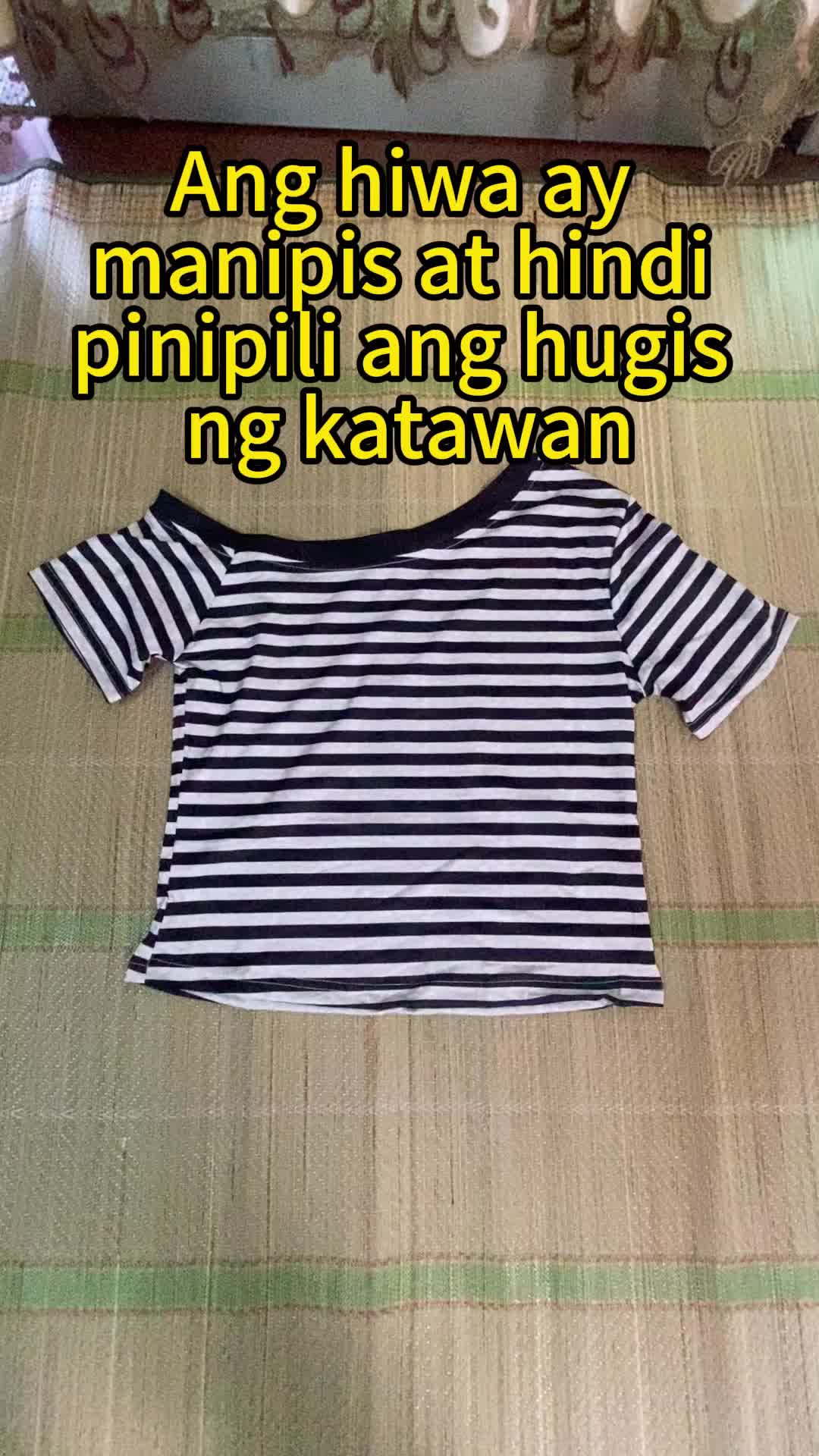Spice up your Philippine summer wardrobe with this viral-worthy off-shoulder striped tee-where 