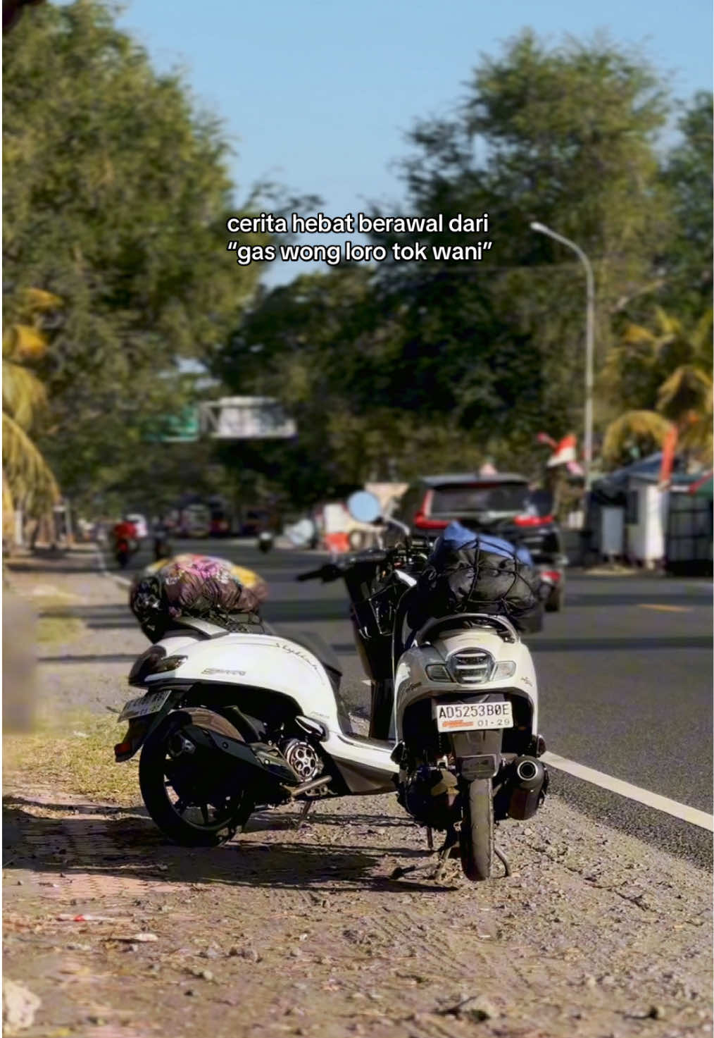 Ga perlu rame”, langsung gas tok🙌🏻 @𝙆𝘼𝙈𝘼𝙇𝙐𝘼𝙉  #touring #scoopy #k44 #scoopyindonesia #matictransjawa #lombok #dewata #bali 