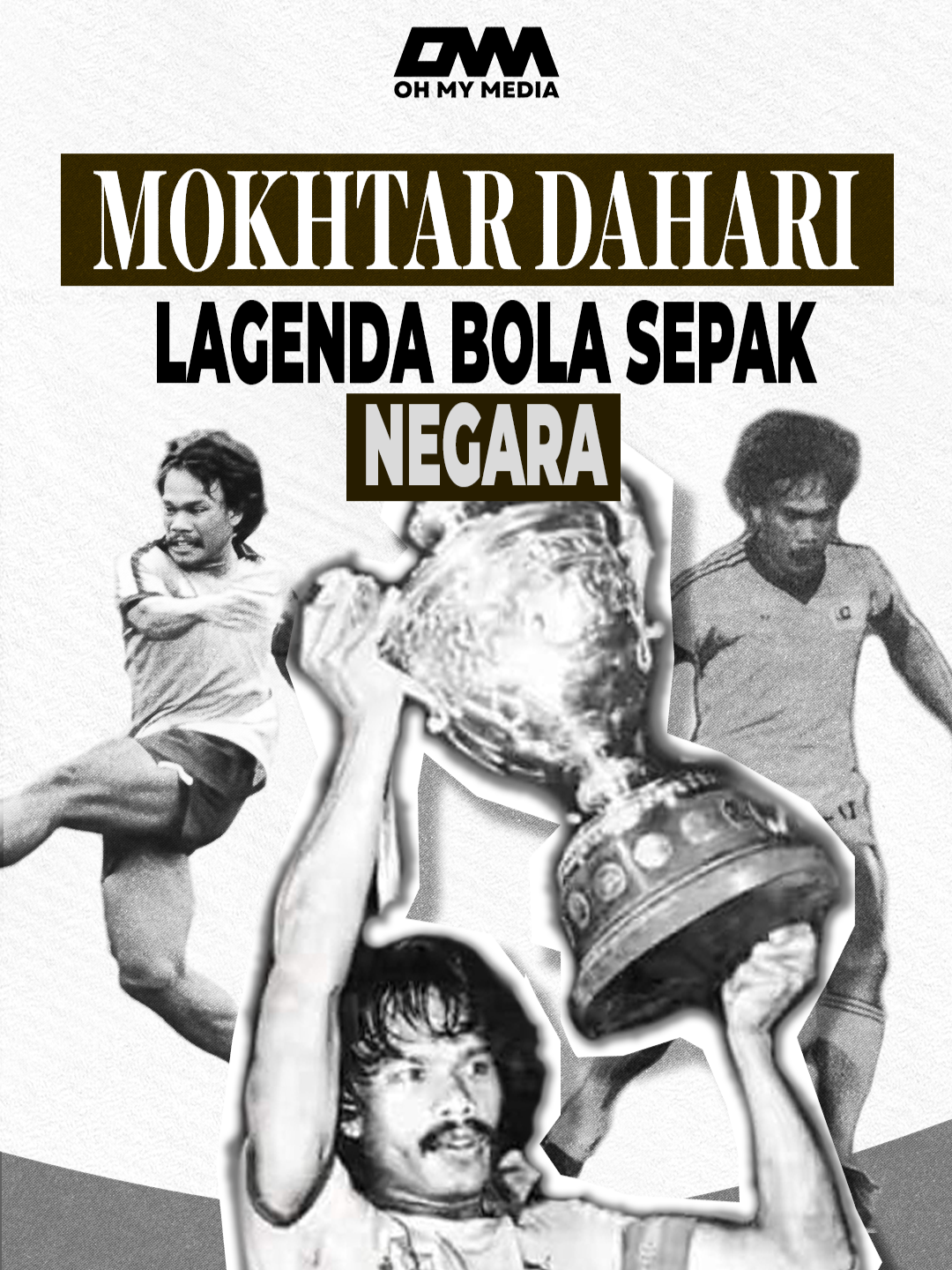 “Pemain lawan takut bila dia pegang bola… sebab sekali sepak, jaring boleh koyak!” Inilah kisah Supermokh, lagenda bola sepak Malaysia.  #OMMMedia #OhMyMedia #MokhtarDahari #OMMStudio #Supermokh