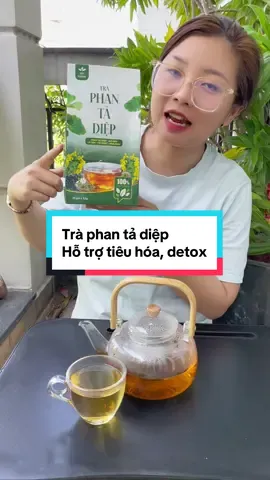 Ai đang khó tiêu, đầy bụng, hoặc detox.nhẹ nhàng thì cứ thử trà phan tả diệp #tieungocreview #phantadiep #traphantadiep #tradetox 