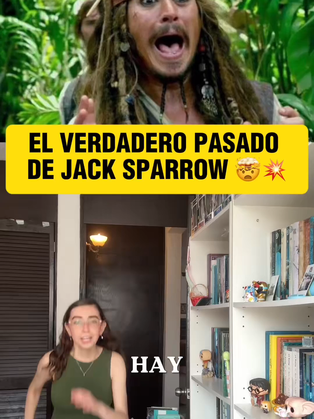 ¿Ya sabías que existe un libro de Los Piratas del Caribe? 😱 Yo sigo en SHOCK 🏴‍☠️⚓️✨. ¿Debería contar más? 🤔 .#piratasdelcaribe#jacksparrow #piratesofthecaribbean #libros #books #elizabethswann