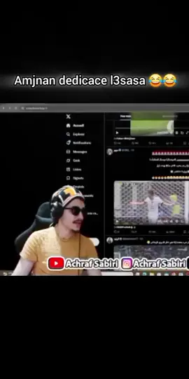 ahsen dedicace l3sasa 😂😂 #achrafsabiri #achrafsabiri_clips #khaldrogo #fansbhtv #bhtv #bhtvproduct #youtubestreamer #youtubers #streamer #spy #viral #morocco #algeria #tounes🇹🇳 #LIVEIncentiveProgram #LIVEStory #PaidPartnership 