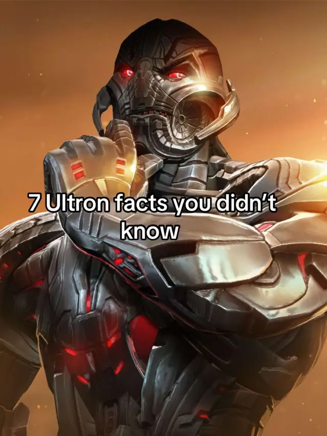 Think you know Ultron? #Ultron #MarvelFacts #MarvelLore #MCU #MarvelComics #MarvelTikTok #Avengers #AvengersAssemble #MCUTheories #MarvelMultiverse #ComicBookFacts #Supervillain #MCUFacts #MarvelTrivia #AgeOfUltron #MarvelHistory #MarvelExplained #MCUFans #MarvelCommunity #DidYouKnow 