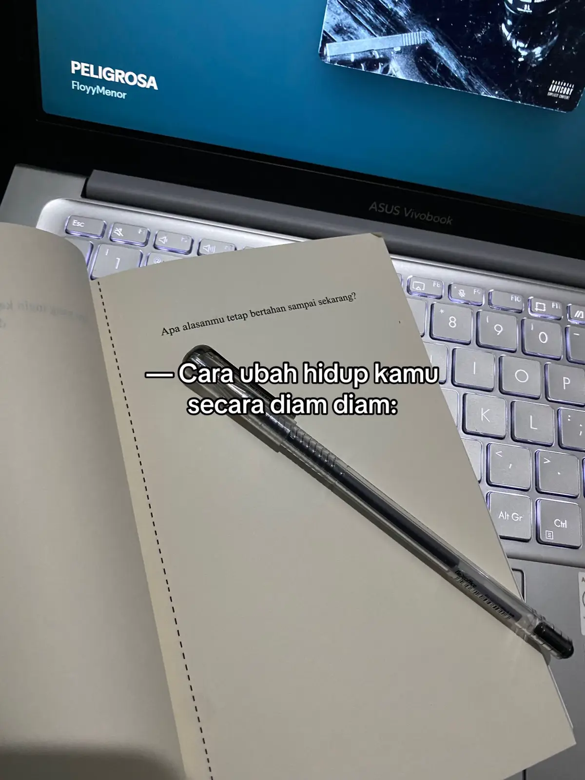 mulai lakukan saat ini atau mulai lakukan sekarang, tidak ada pilihan lain. #mindset #psikologis #SelfImprovement #selfreminder #xyzabc 