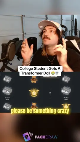 College Student Gets A Transformer Doll 😭💀 #kickstreaming 