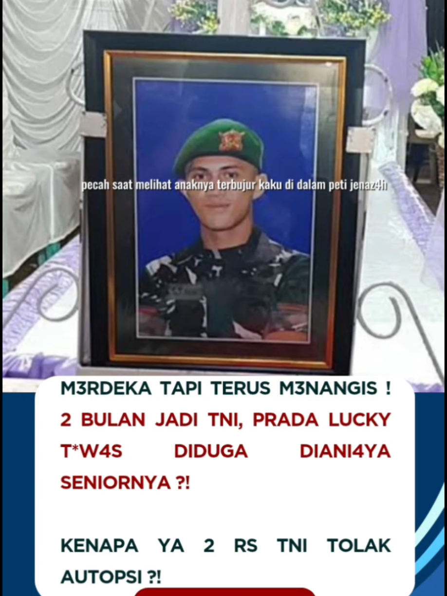 Hari🥺 isak tangis keluarga Prada Lucky😭 #tni #pradalucky #beritaterkini #keadilanharusditegakkan #fyppppppppppppppppppppppp #tentaraindonesia 