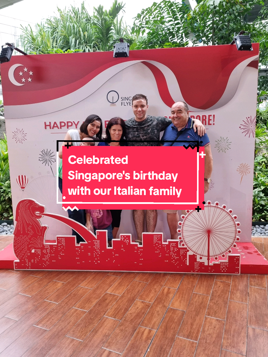 Singapore is where a Eurasian can be dancing on stage with her Indian friends, cheering to Chinese aunties dancing to national day songs, and eating nasi goreng and satay afterwards; all within the same day #multiracialcountry #sgtiktok #fypsg #ndp #sg60 