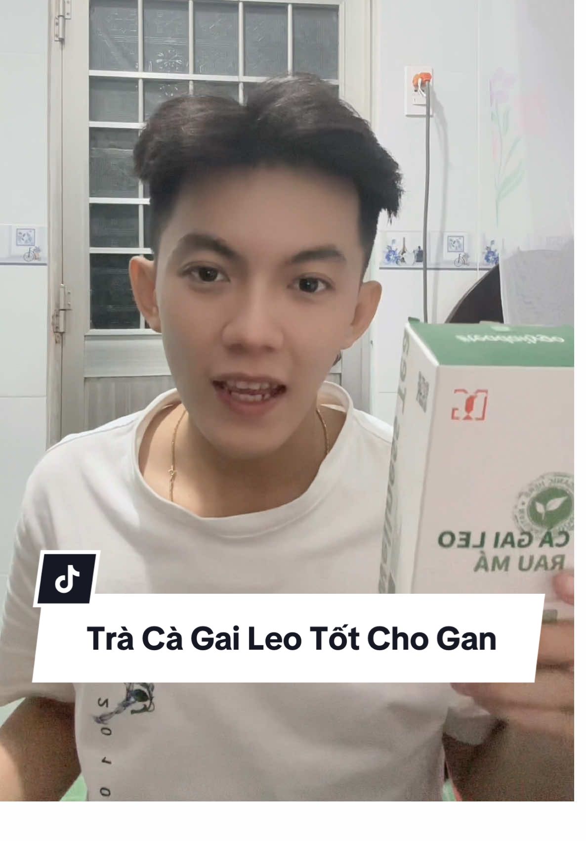 Trà cà gai leo rau má #vuluan_review #tracagaileotuiloc #tracagaileo #giaidocgan #ngungon 