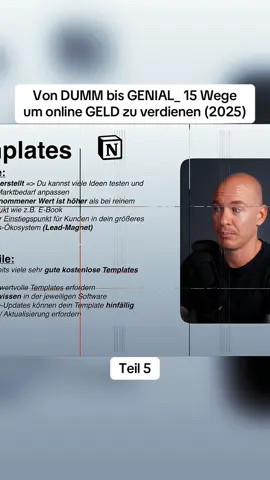Von DUMM bis GENIAL_ 15 Wege um online GELD zu verdienen (2025) 5. #fyp #viralvideo #foryoupage #tiktokdeutschland #trending #foryou #deutschland #dumm #genial #geld #verdienen 