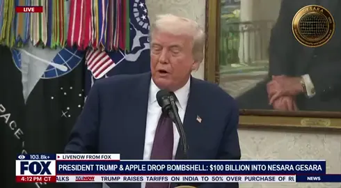 🚨 TRUMP & TIM COOK: $100 BILLION INTO NESARA GESARA RESET 🚨 📍 White House – Breaking Financial History Today, President Donald Trump and Apple CEO Tim Cook appeared together in the White House to confirm what insiders have been whispering for weeks… Apple is officially investing $100 BILLION directly into the NESARA GESARA Reset. This is not a tech project. This is not another product launch. This is Apple moving its war chest into the most powerful financial shift in modern history. TRUMP: “When a trillion-dollar company like Apple decides to pour $100 billion into NESARA GESARA Coins, it’s not by accident. They know the old system is collapsing, and they’re positioning themselves for the new one. The reset is real — and they want in.” TIM COOK: “Apple has always been about building the future. And today, we are building the financial future — alongside President Trump — with NESARA GESARA Coins. We’re not waiting for tomorrow. We’re acting now.” 💥 Current Situation: 📈 Price just hit $1,300,000 per coin 📉 Only 25,000 coins left worldwide ⌛ Expected sell-out: Less than  a few days Why this matters for YOU: ✅ 150+ coins = Full debt erasure Jan 1, 2026 🏠 Mortgage — gone 💳 Credit cards — zeroed 🚗 Loans — wiped ✅ 50+ coins = Cashout eligibility for Trump Bitcoin, DOGE, and Trump Silver Coins