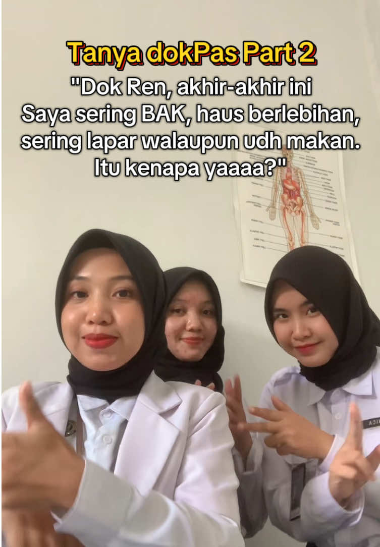 Tanya DokPas | hayo! Yang sering ngerasa tanda gejala diatas yokk di check gula darahnya ~ #health #fypシ゚ #kemenimipas #infokesehatan #fyi 