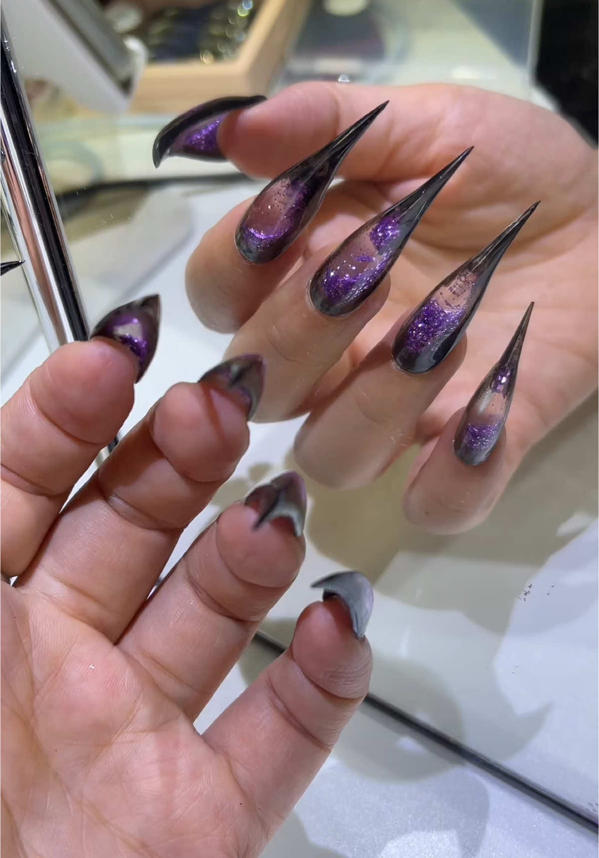 #TikTokLIVE #nails💅art #dragon #LIVEhighlights #nailsathome #nailsalon 