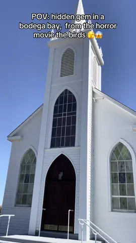 This secret gem in bodega bay is a horror film from 1963 called the birds Alfred Hitchcock directed part of the movie at Potter schoolhouse and Avila church in bodega Bay. This easy little hike will take you to both places.  1.5 hours from San Francisco 2.5 hours from Sacramento  #Hiking #hikingadventures #hiddengems #bodega #bayarea #daytrip #travel #explore #fyp #alfredhitchcock #thebirds #creepy #thriller #thrillermovie 