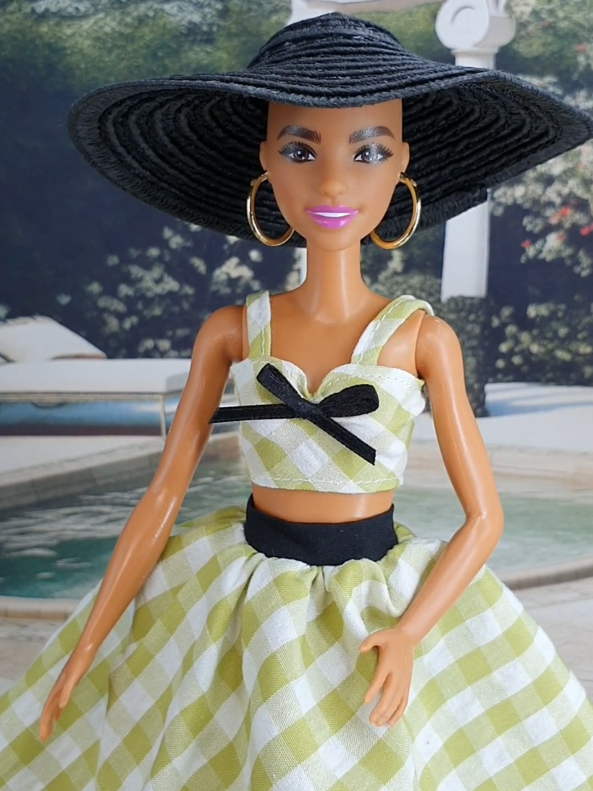 Barbie Quick Curl 1973 RBA Repro Outfit. # #barbiecollector #barbie #creatorsearchinsights #70s #flypシ #fyp #viral 