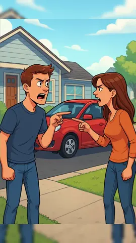 Arguing Over a Parking Spot in Front of the House #english #usa #fyp #triviabush #unitedstates #learning #study 