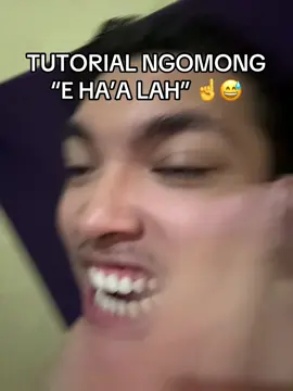 day 1 tutorial ngomong e ha’a lah