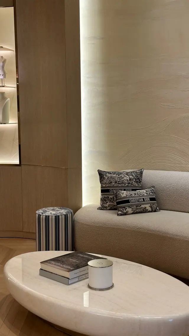 The Dior Spa 🪷✨ #dior #diorspadubai #thelanadubai 