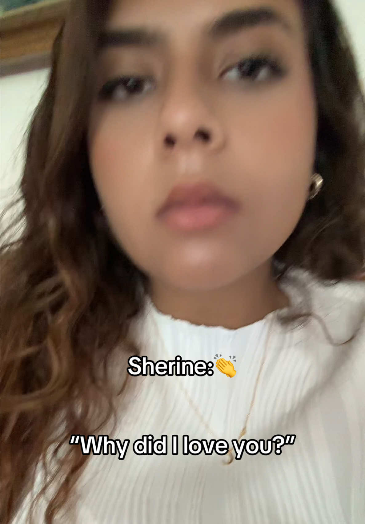 “Why did you let me love you when you never loved me?” ach sherine🚬 #sherine #batmanaansaklyrics #egyptianingermany #masr #egyptianmusic 