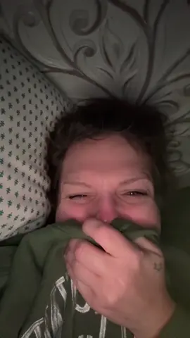 Me, once again, at night, trying to gain my composure so I don’t wake the 2 yo next to me. 😂😭 #chiropractor #daddyshome #adjust #sunday #fall2025 #comedy #olebrandselect 