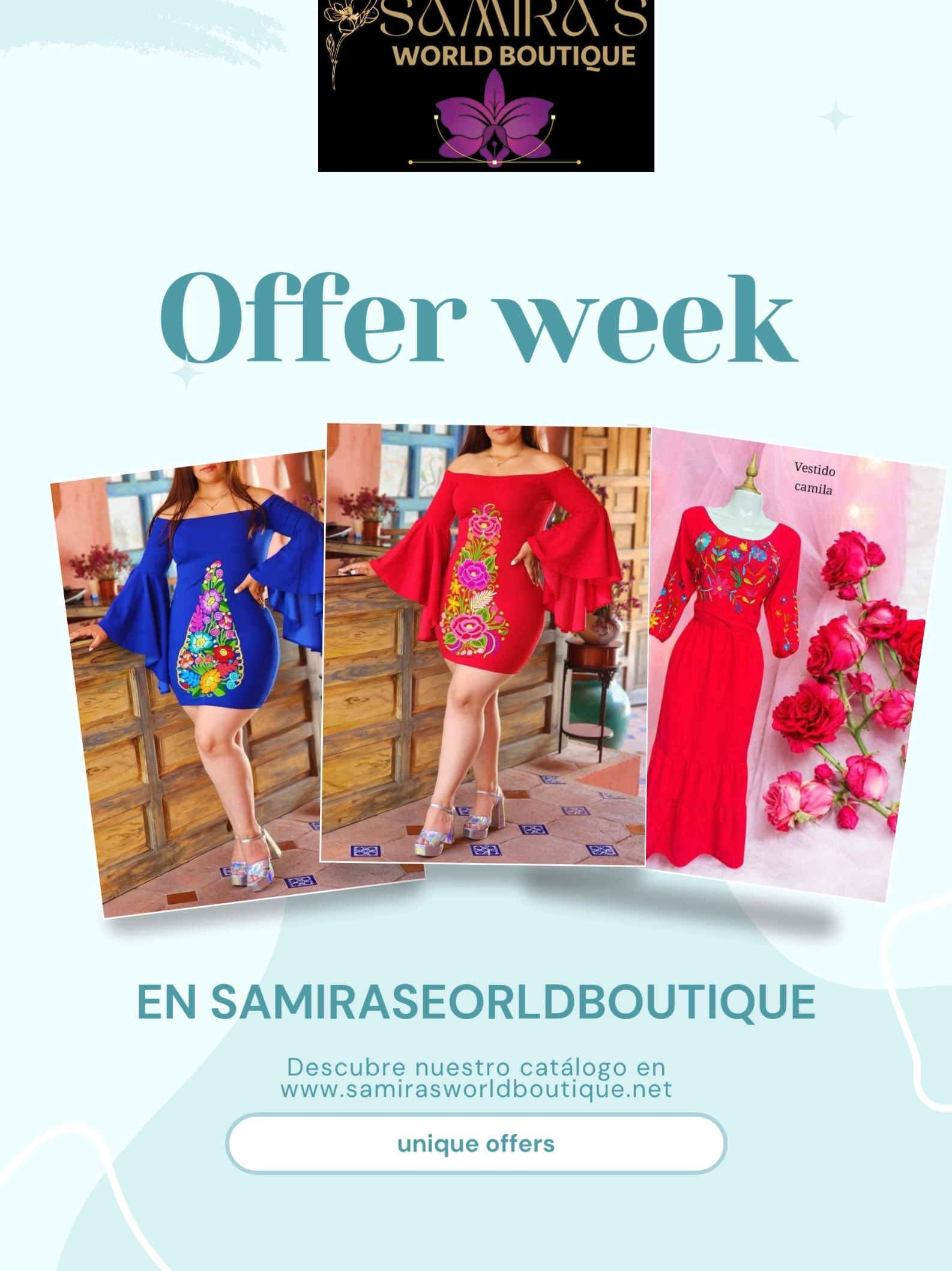 ✨ From Chiapas to your hands ✨ Handcrafted pieces steeped in tradition and culture, now with a modern twist to wear on any occasion. 📍 Visit us in Arizona or schedule your personalized appointment. 🌐 samirasworldboutique.net 📲 WhatsApp: 623 326 5615 #ArtisanalFashion #MadeInChiapas #RootsWithStyle #SamirasWorldBoutique #LivingCulture #UniquePieces #FashionWithHistory #ChiapasInArizona #TraditionAndFashion#ypfッviral #SamirasWorldBoutique #ypfッ #boutique #modafeminina #CulturaConEstilo #CompleteLook