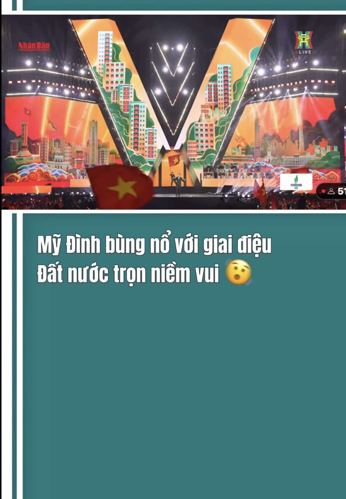 Câu trả lời chân thực nhất cho câu hỏi: Thế hệ trẻ có yêu đất nước mình không! #vconcert #xuhuong #svdmydinh #hanoi #truyencamhung 