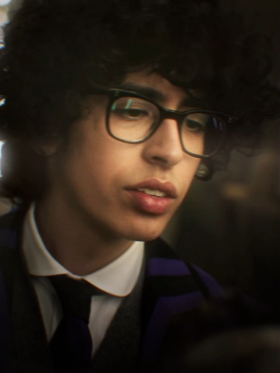 #EUGENE II hes lowkey a nerdy and loser but hes seem sweet so im kinda into it #eugeneottinger #moosamostafa #eugeneedit #wednesdayaddams #netflix #viral #fyp #foryou #allinmiles #winteredit #wednesdaynetflix 