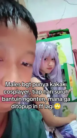Aku Bajak Dulu Tiktoknya Kalian Jangan Aduin Ke Kakak Aku ya😭 Nanti Dia Marah #fypppp  #kakak  #kakakadik  #y  #b 
