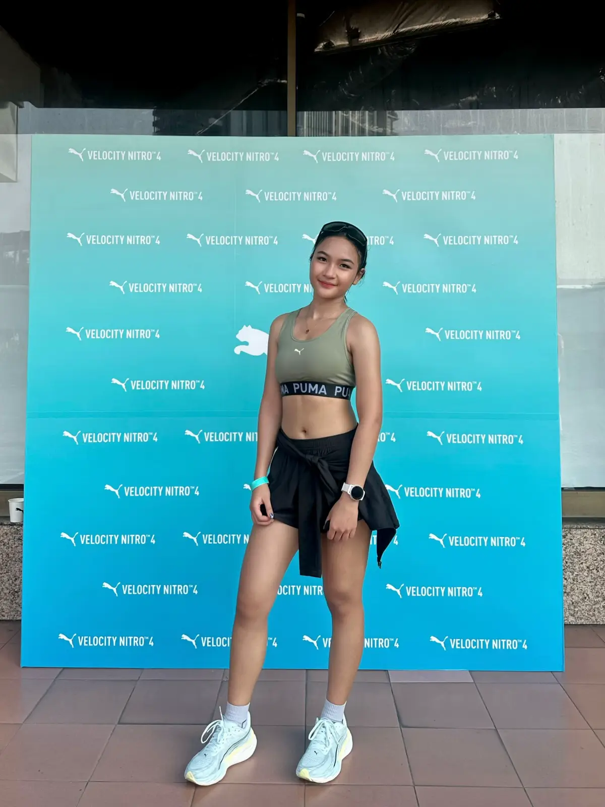 akhirnya bisa finish 10k bareng @PUMA Indonesia