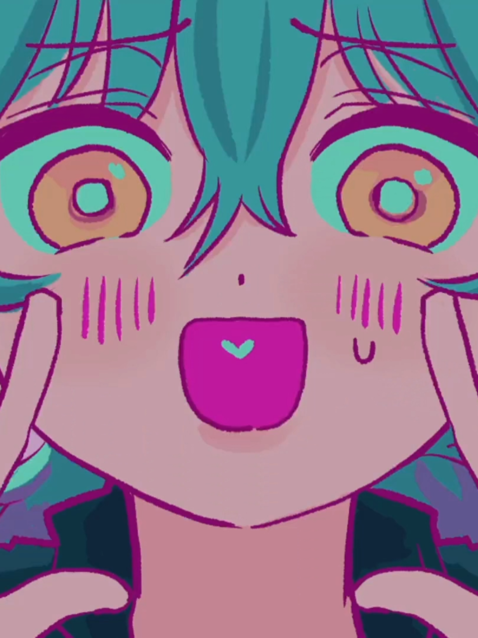 kawaii kaiwai (sakadays ver.) its a TRACING with some changes nothing crazy // thank you for 2k followers 😻😻😻 // #sakamotodays #kawaiikaiwai #animation #trend #fyp #sakamotodaysedit #anime 