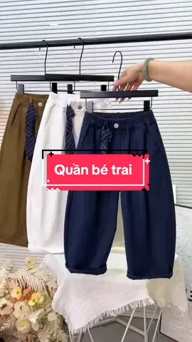 Quần kaki mềm rộng dáng thụng cho bé #quanbetrai #xh #shopngoclinhonline 