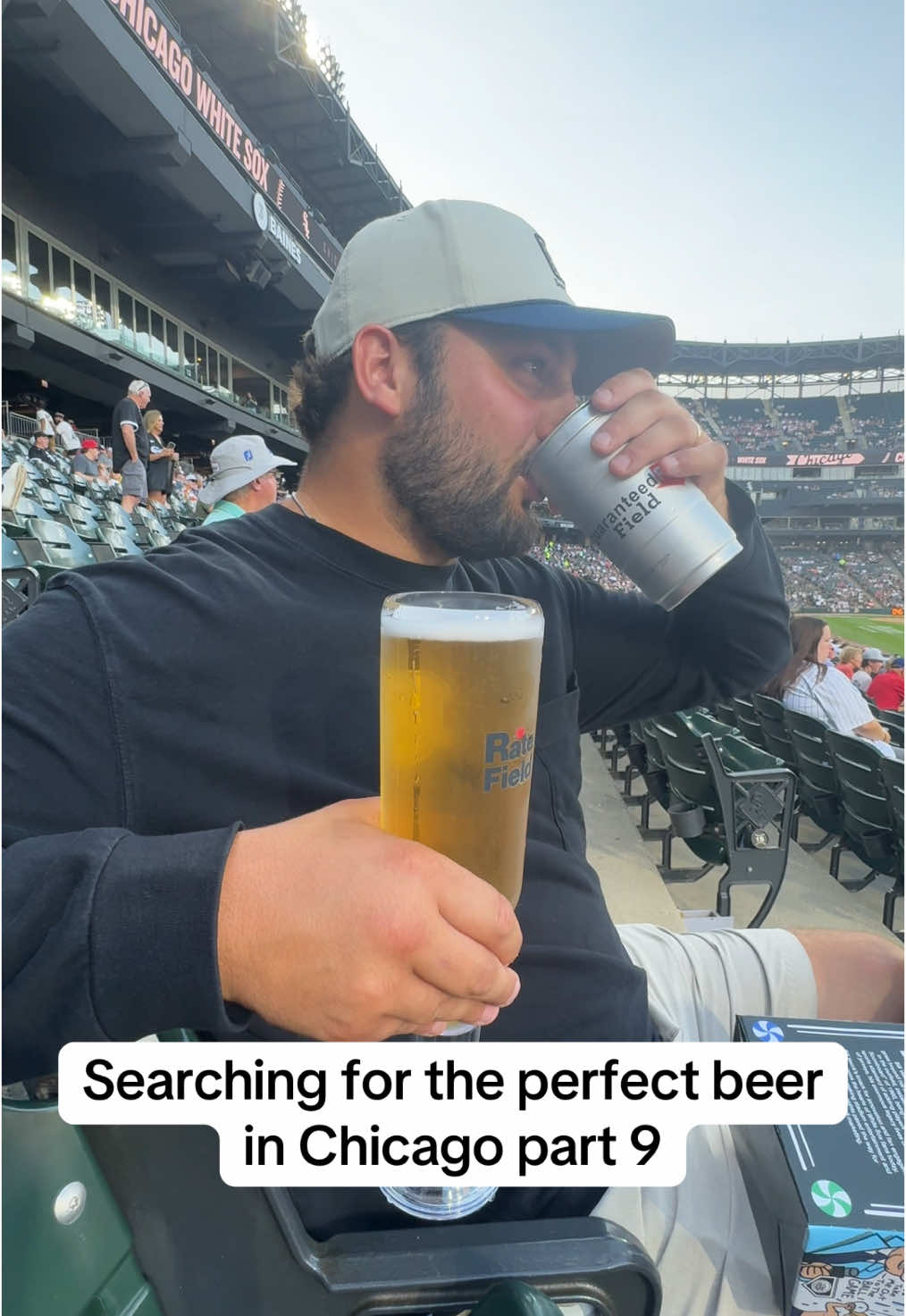Why do my hands look so big #chicago #chicagotiktok #whitesox 