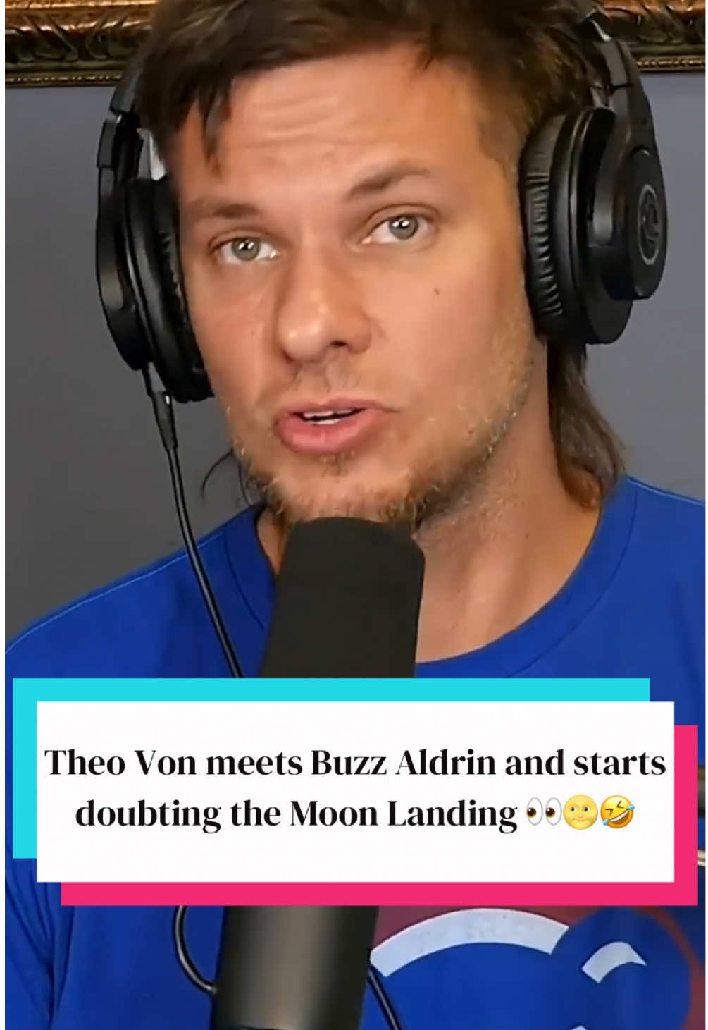 Theo Von meets Buzz Aldrin… and starts doubting the moon landing 🚀🌕😂 #TheoVon #BuzzAldrin #PodcastClips #Comedy #podcasts #moonlanding #conspiracy 