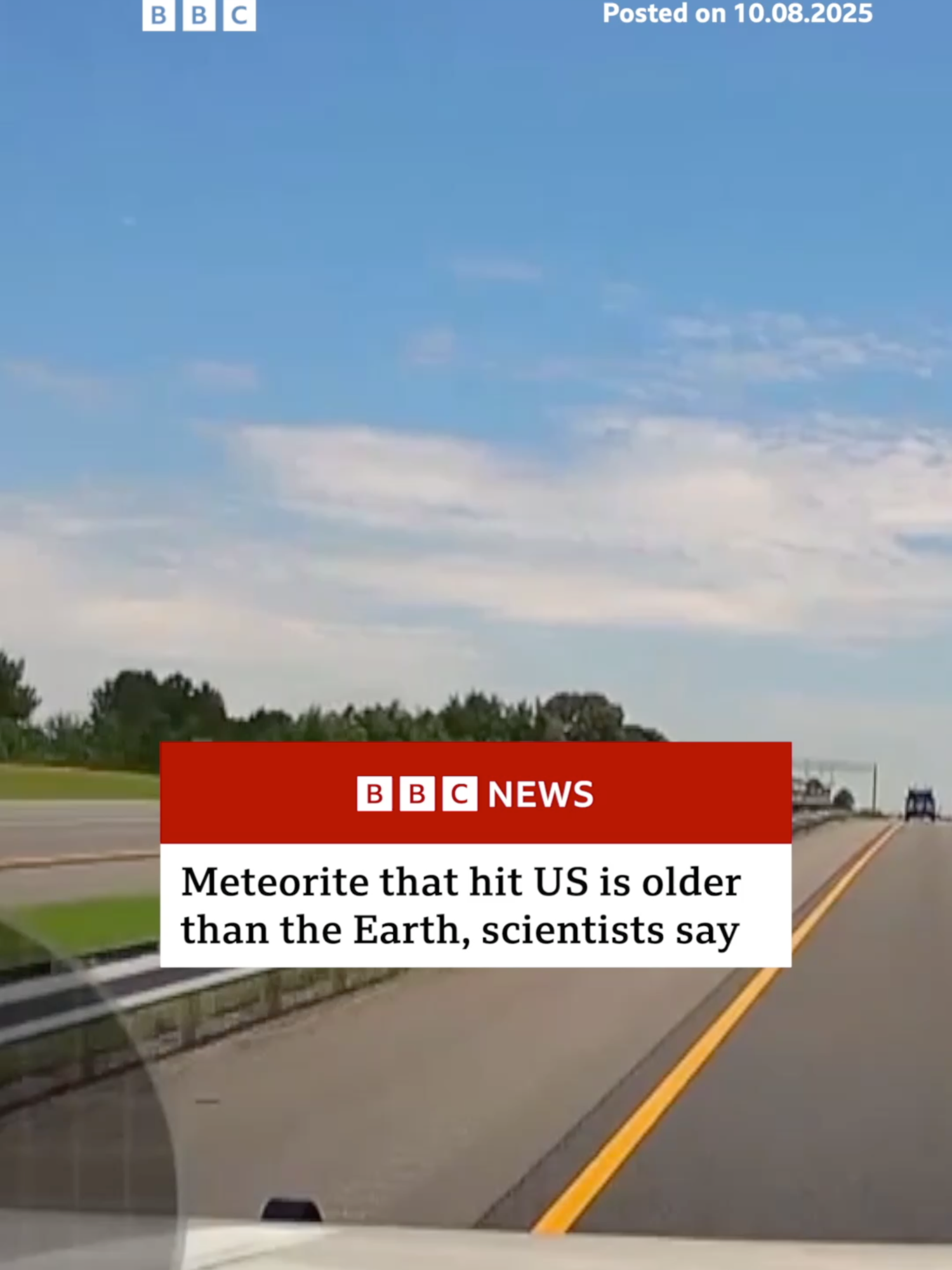 A meteorite that crashed into a home in the US in June is older than planet Earth, according to scientists at the University of Georgia. #Earth #Meteorite #Space #SpaceRock #Meteor #Nasa #Geology #Rocks #Georgia #SouthCarolina #Atlanta #Aiken #BBCNews
