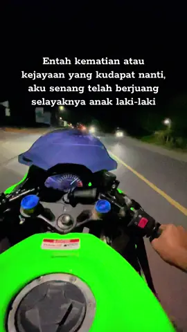 Berjuang selayaknya kita 😁 #ninja250fi #kawasaki 