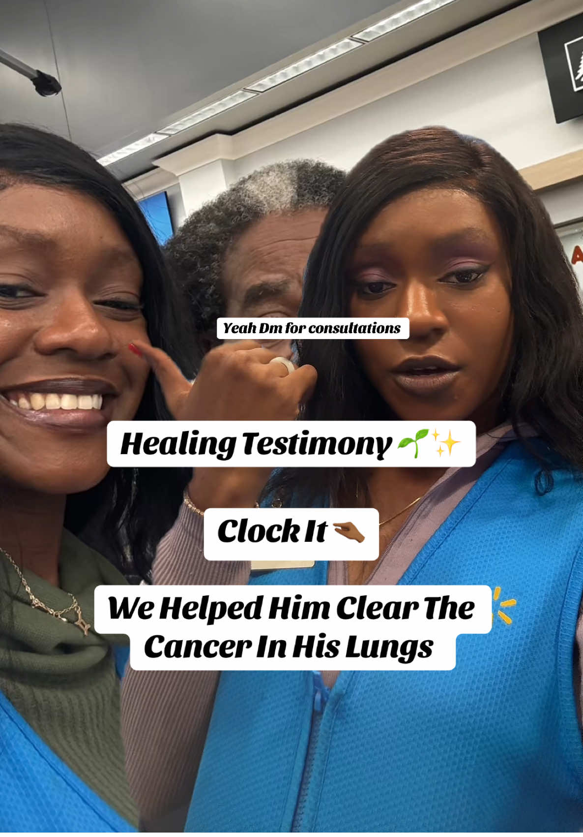Y’all worried about where I work… but over here, we’re saving lives, celebrating victories, and ringing cancer-free bells 💪🎉 #Blessed #FromSoilToSoul #FoodIsMedicine #PlantBasedHealing #lungdetox #lungcancer #C#CancerFreeR#RingTheBellS#SurvivorCelebrationW#WalmartFamilyW#WorkWithPurposeM#MoreThanAJobH#HealingVibeslifeoverlabels 