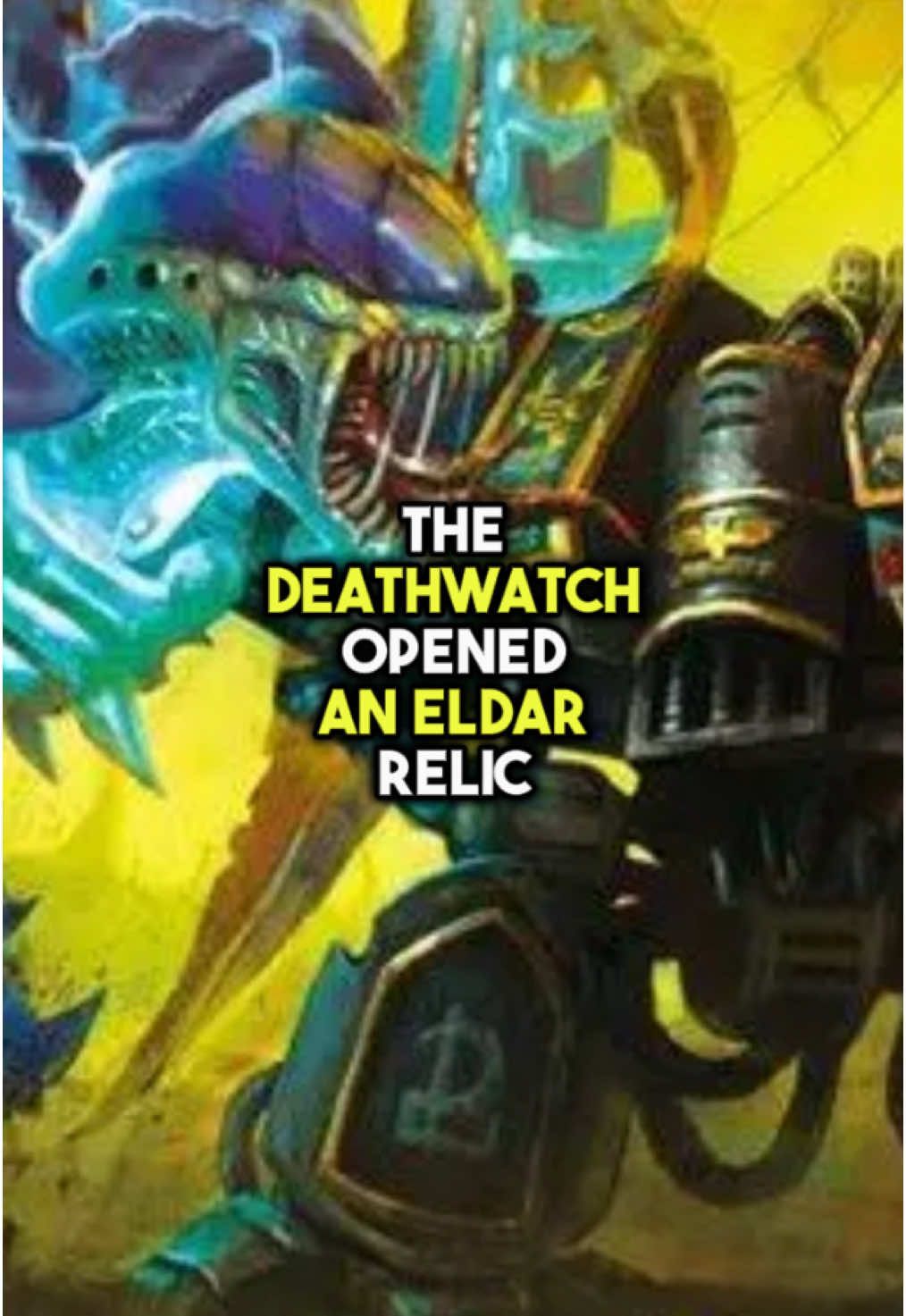 Deathwatch open an Eldar relic… and a Tyranid horror crawls out 😱🔓🧬 Talon Squad turns a “find” into a firefight—seal it, burn it, gone. #Warhammer40k #Deathwatch #Tyranids #Eldar #KillTeam 