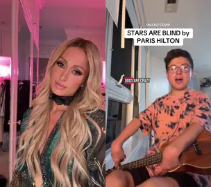 #duet with @BRNDN DYLN #ukulelecover 🥰Love this✨ #StarsAreBlind 💫 