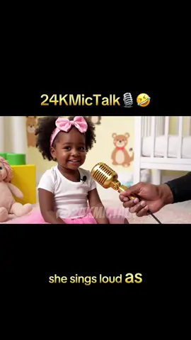 These babies have a lot to say, “what’s one thing your mama do that’s embarrassing?” #24kmictalk #funny #funnyinterviews #babyinterviews #fyp 