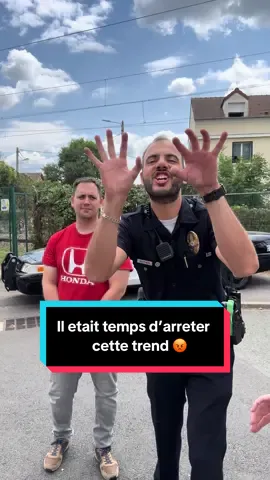 Il était temps que cette TREND s’arrête .. 😡 | #parisinterceptor #police #grr #laugh #blague #policeofficer #funnytiktok 