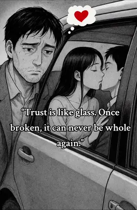 This quote speaks volumes about the fragility of trust, especially in relationships where infidelity is involved. When a wife betrays her partner’s trust, the emotional shards can cut deeply and linger long after the act. We can draw strength from this by understanding that it is okay to take time to heal. Acknowledging our emotions allows us to confront them more openly. The power of this quote reminds us that while we can attempt to piece things back together, some cracks remain visible. Recognizing this can help us focus on rebuilding ourselves first, allowing us to gain clarity about what we truly want moving forward.