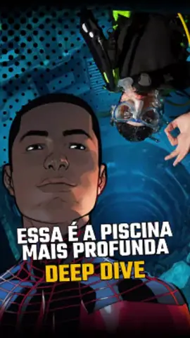 ESSA É A PISCINA MAIS PROFUNDA DEEP DIVE  #curiosidadesaleatorias #memes #curiosidades 