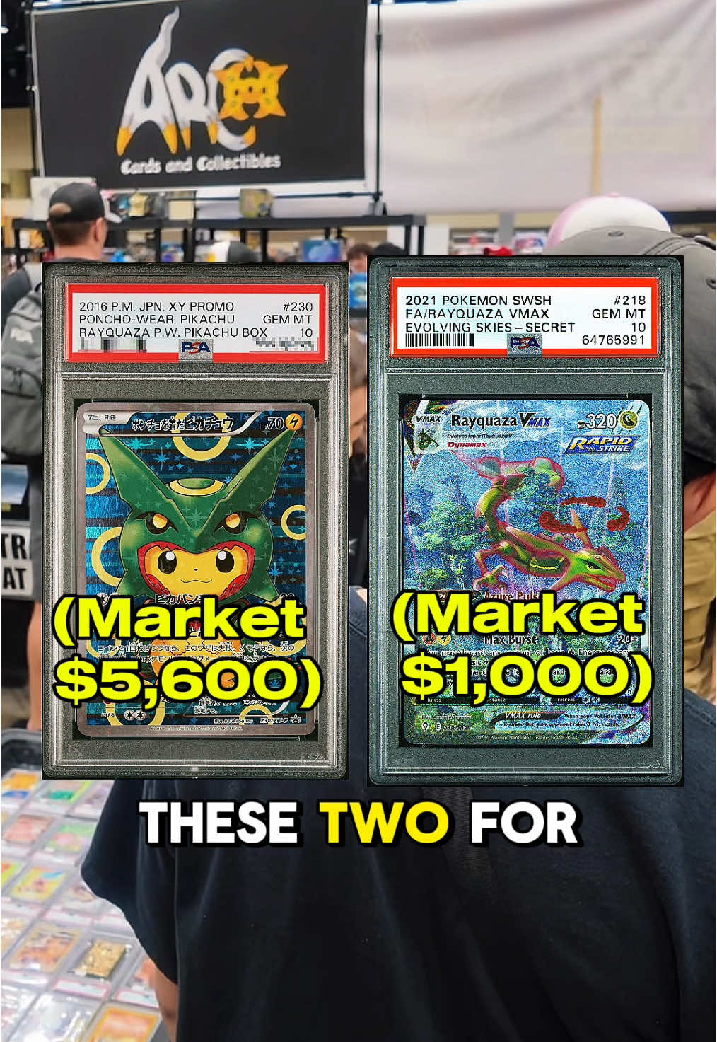 Big ponchos deal? 👀 @MIRAI @chijungtsao #pokemoncards #pokemontcg #pokemon #pokemoncommunity #pokemoncard #pokemoncollector #pokemoncollection #tcg #vendorpov #cardshow