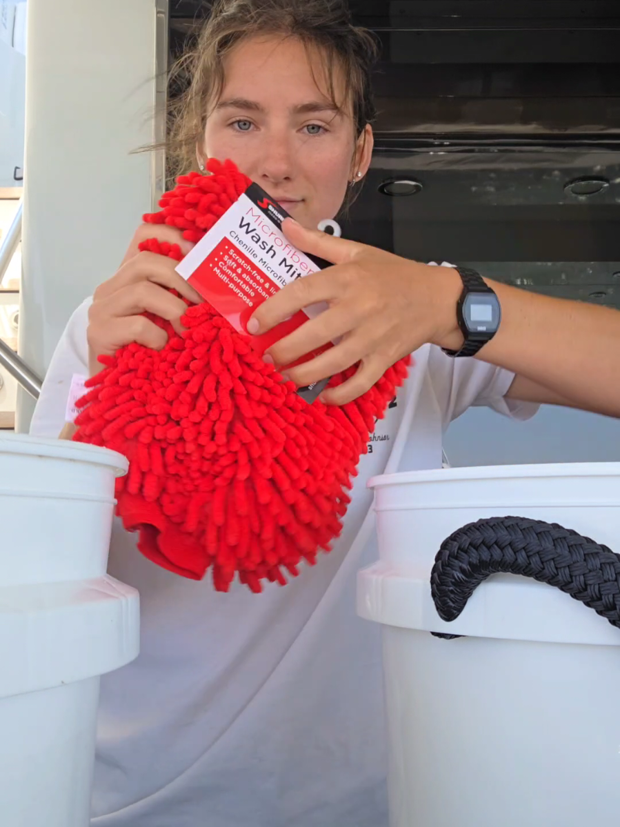 We use this locker all day.  We store lines, fenders, chamois, cleaners, and more in this locker so after a busy charter it gets CHAOTIC  #yacht #yachtie #yachtcrew #asmr #fypage 