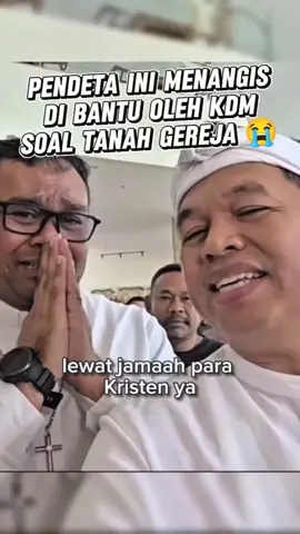 Pendeta Ini Menangis Di Bantu Oleh Kang Dedi Mulyadi Soal Tanah Gereja 😭 Yang Tertunggak Di BPR Sebesar 6 Miliar Di Cianjur KDM Akan Mencarikan Jalan Terbaik Mengumpulkan Para Pengusaha Untuk Bantu Lunasi Tanah Tersebut 😭 Happy Sunday  🎥 Threads : Pakarits  #kdm #dedimulyadi #kangdedimulyadi #pendeta #gereja #cianjur #patriotgaruda     