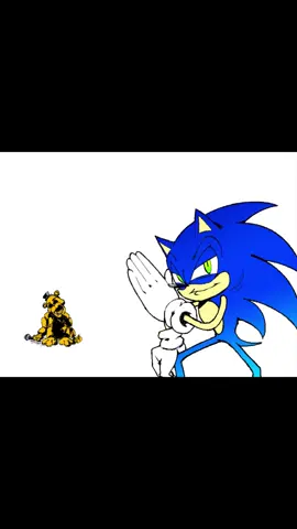 this idea came to me as I was making rice #animation #sonic #sonicthehedgehog #freddyfazbear #fnaf #goldenfreddy #funny #fyp #fyp #art 