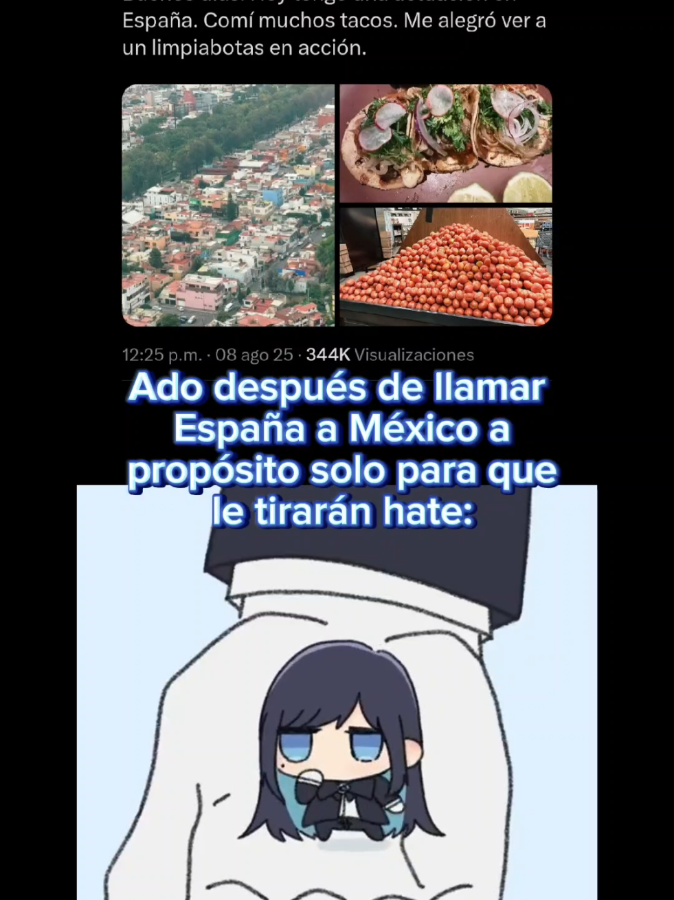 es que no le gusta que le digan que la quieren  #ado #hibana #song #lyrics_songs #musica #mexico #jpop #fyp 