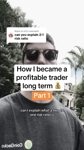 Replying to @cin Here’s how a 2:1 risk reward ratio helped me become a long term profitable trader in crypto, forex, futures, etc. #daytrader #cryptotrading #forextrader #futurestrading #riskrewardratio #greenscreen 