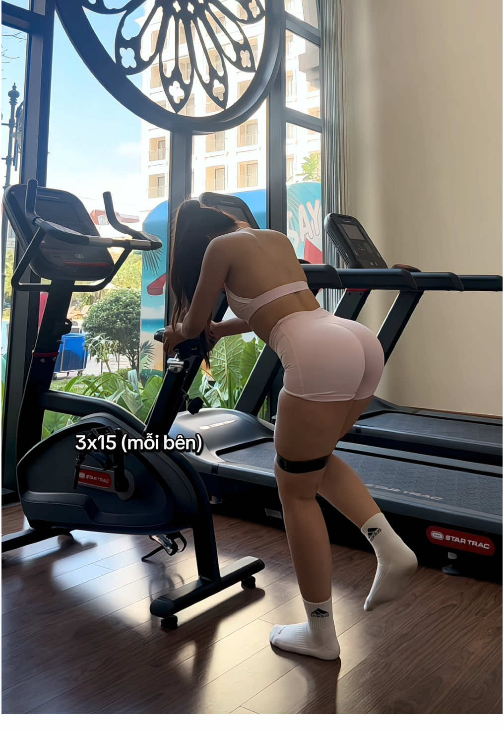 Đi đâu cũng mang theo cặp cái dây band lun ạ😝 #gym #GymTok #movation #tapluyen #dangdep #fyp #trending #viral #xuhuong #workout #xh #Fitness #fitnessmotivation #thaydoibanthan #gymnastics #dibien #fitnesstips 