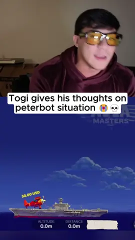 Togi gives his thoughts on Peterbot #fyp #twitch #togi #peterbot 