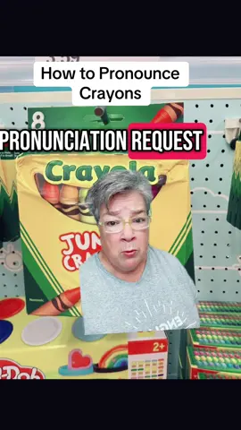 #greenscreen How to Pronounce Crayons? #pronunciation #speakenglish #english #ingles #LearnOnTikTok  #esl #backtoschool @Crayola🖍 